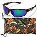 Camouflage Sunglasses Brown Orange White Camo Fishing Hunting Free Micorfiber Bag