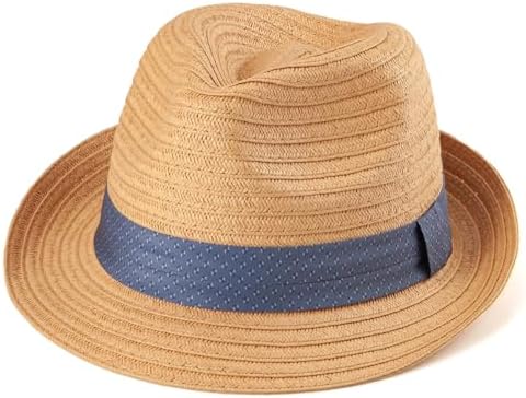 UPF50+ Womens Multicolor Woven Pattern Short Brim Fedora  display picture 1