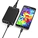 Gembonics 1ft / 30cm Premium Micro USB to USB Cable High Speed USB 2.0 A Male to Micro B for Android, Samsung, HTC, Nokia, Portable Charger, Power Bank, Smartphones, Tablets and More (Black)