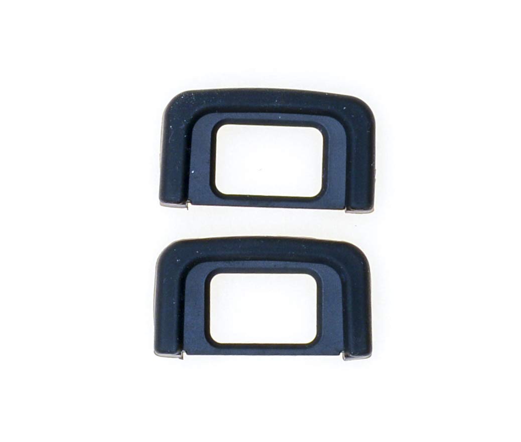 PROtastic® Replacement DK-25 DK25 Eyecup for Nikon D3300 D3200 D3100 D3000 D5300 D5200 D5100 D5000 Cameras (2 Pack)