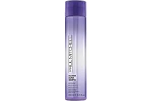 Paul Mitchell Platinum Blonde Violet Shampoo, Banishes Brass + Brightens, Ideal for Light to Medium Blonde, Silver, Gray or White Hair