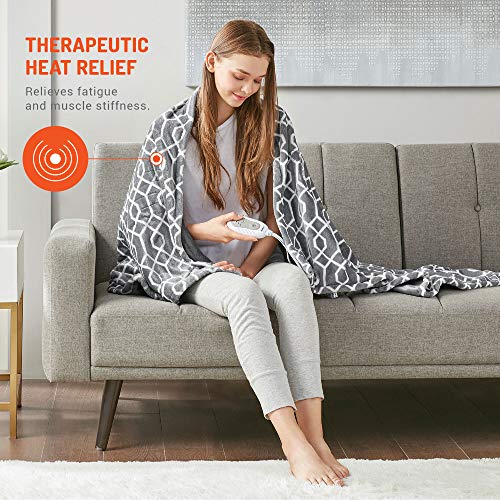 Degrees Of Comfort Heated Blanket Electric Lap Blankets and Throws