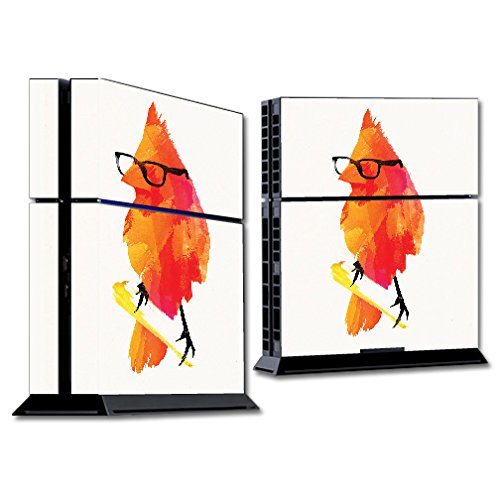 MightySkins Skin Compatible with Sony PS4 Console - Punk Bird | Protective, Dur…