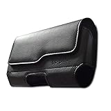 Galaxy S6 Edge Plus Holster, Debin Leather Galaxy S6 Edge Plus Belt Case with Clip, Secured Loops Belt Pouch Holder Case for Samsung Galaxy S6 Edge+ with Otterbox / Lifeproof / Battery Case On