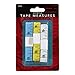 Junipers Soft Vinyl 60 Inch Sewing Tailoring Tape Measure, Assorted Colors, Pack of 3