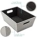 Creative Scents Fabric Decorative Storage Bin for Shelves(9.75
