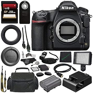 Amazon Com Greenscameraworld Nikon D850 Dslr Camera Spacious Carrying Case 256gb Sdxc Card Sd Card Usb Reader Professional 160 Led Video Light Studio Series Mini Hdmi Cable Bundle Camera Photo