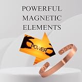 Tarot Health Copper Magnetic Bracelet Arthritis Adjustable view 7