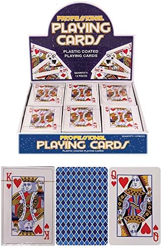 Pack Of Plastic Coated Playing Cards - Classic Style Deck Of Cards