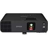 Epson Pro EX11000 3-Chip 3LCD Full HD 1080p Wireless Laser Projector, 4,600 Lumens Color/White Brightness, Miracast, 2 HDMI Ports, USB Power for Streaming, Built-in 16W Speaker