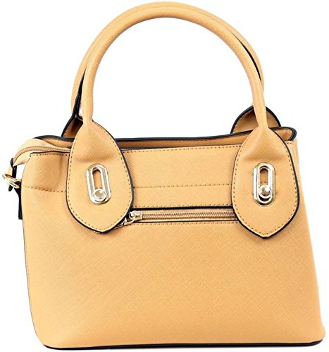 giordano women's beige color handbag - (gdpd6175bc)