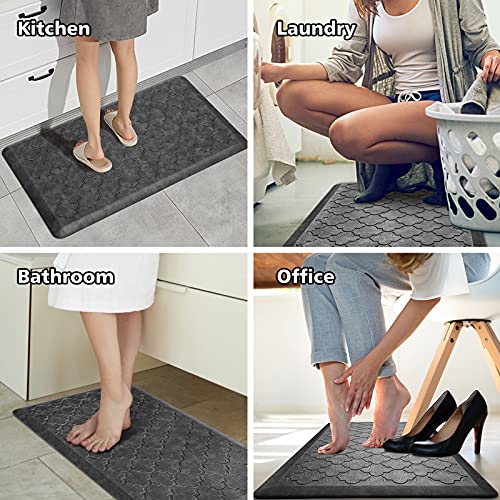 WISELIFE Kitchen Mat Cushioned Anti Fatigue Floor Mat,17.3"x39", Thick