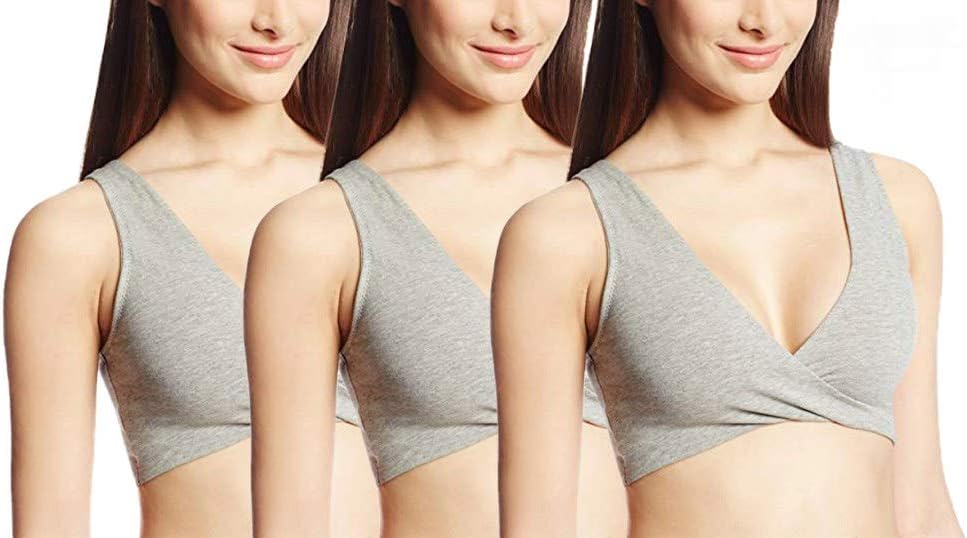 Lamaze Women's Soft Cotton Spandex Maternity Bra