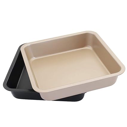 Amazon.com: Gessence - Bandeja cuadrada para hornear, horno ...
