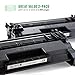LINKYO Replacement for HP 26A CF226A Toner Cartridge (Black, 2-Pack)