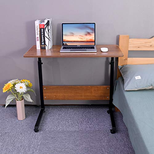 AIZ Portable Desk, Rolling Desk Portable Laptop Desk with Wheels