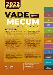 Livro Vade Mecum Metodo 2022 - 2º Semestre