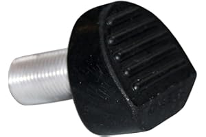 Sure-Grip Mini Gripper Toe Stop Protective Roller Skates Stopper | Slightly Smaller Than The Gripper | 5/8 Skate Accessories & Adjustable Rubber Brake - Sold in Pairs - Made in USA