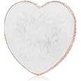 Resin Nail Art Palette Nail Mixing Palette Polish Color Mixing Plate Golden Edge Nail Holder Display Board Heart Shape Cosmetic Mixing Tools