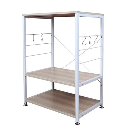C-F Multifunktions-Regal, Geschirr Lagerregal Schüssel Rack Obst und Gemüse Rack Mikrowelle Halter Ofen Rack Rack Sortierung 