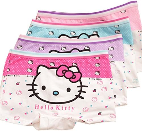 Aliyaer Girls Panties Toddler Underwear Boxers Briefs Panties 4pack