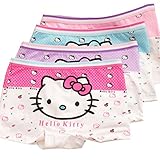 Defitck Cartoon cute Little Girls Underwear Briefs Panties Set (4-6year, 2068)