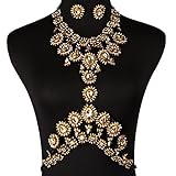 Holylove Tawny 2016 Fashion Trend Personalized Body Statement Jewelry Necklace With Earrings - BN201613tawny Set