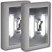 Super Bright Switch: Wireless Peel and Stick LED Lights - Tap Light, Touch, Night, Utility, Battery Operated, Under Cabinet, Shed, Kitchen, Garage, Basement 2Count -Pack of 2