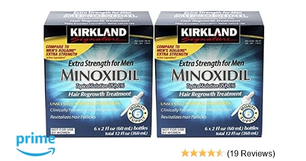 Amazon Com Kirkland Generic Minoxidil Tropical Solution Usp 5