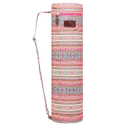 Fremous Yoga Mat Bag,FullZip Exercise Yoga Mat Carry Bag for Women and