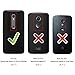 HOOMIL Moto X Pure Edition Case Premium Leather Case for Motorola Moto X Pure Edition/Moto X Style (2015) Phone Wallet Case Cover (Black)