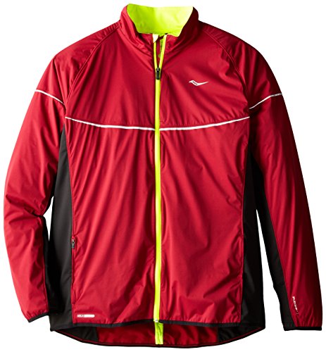 Saucony Men's Nomad Jacket - Lightweight Running & Training Jacket With Reflective Details
