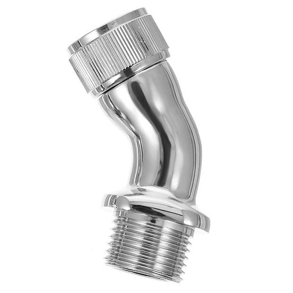 Water Filter Connector 45 Degree Shower Elbow Adapter Shower Head Water Filter Accessories Hardware Parts Extension for Most Showers