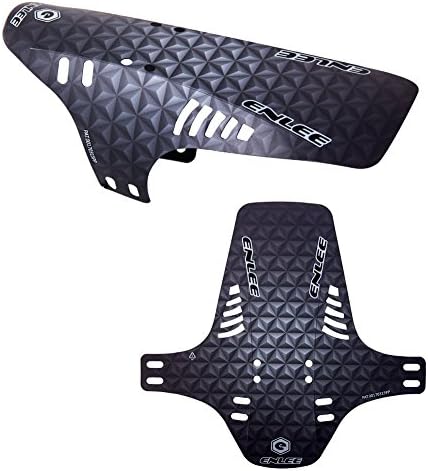 New Hot 3 Styles Realease Free Face Fenders Use for Mountain Bike BMX Racing Touring Road Bike (Grey-Square)