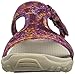 Skechers Women's Reggae Python Dress Sandal,Fuschia,10 M US