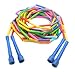 BuyJumpRopes Double Dutch Jump Rope - Two 14ft Long, Professionally Handmade Double Dutch Ropes - Featuring Shatter Proof Beads and Unbreakable Handles for Premium Quality and Durability