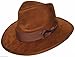 KCHEX DOCTOR WHO HAT Fourth 4th Dr Fedora Brown Jones Tom Baker Costume BBC LICENSED