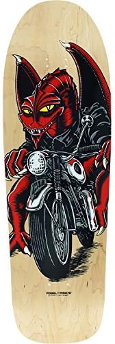 Bones Brigade Steve Caballero Biker Dragon Natural Skateboard Deck - 9.55 x 31.6 by Bones Brigade