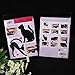 Benlet New 1 Pair Profession Eye Makeup and Eyeliner Stencil Template Shaper Liner & Shadow Combinations