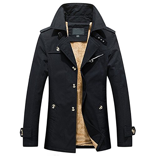 Jiushiaini Winter Warm Male Jacket Men Windbreakers Casual Coats Quality Cotton Thicken Jackets Windrunner For Lapel Out