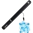 19" Electric E-Cartridge Confetti Cannon (Blue Tissue Streamer)