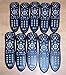Lot 10 Black AT&T Multi Function UNIVERSAL TV STANDARD REMOTE CONTROLS U-Verse