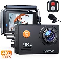 【新型】 APEMAN アクションカメラ 4K高画質 2000万画素 HDMI出力 スポーツカメラ 2インチ液晶画面 40M 防水カメラ 170度広角レンズ アクセサリー 多数バイクや自転車や車に取り付け可能 水中カメラ 防犯カメラ...