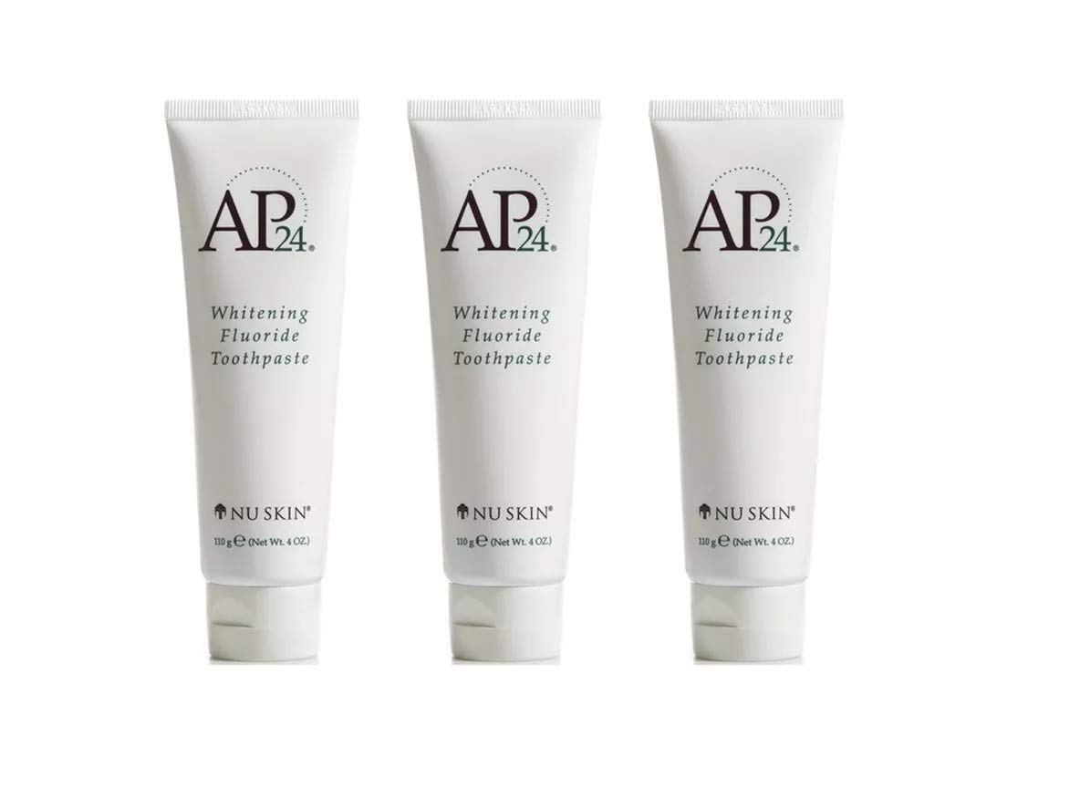 2 PACK: AP24 Anti Plaque Stain Removal and Whitening Toothpaste Bundle STAIN REMOVAL AND TEETH WHITENING KIT