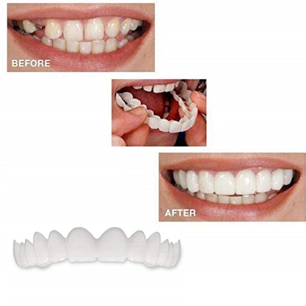 Diaper White Oral Denture Teeth Whitening Cosmetic Upper Veneer Denture Teeth Temporary Smile Dental Care