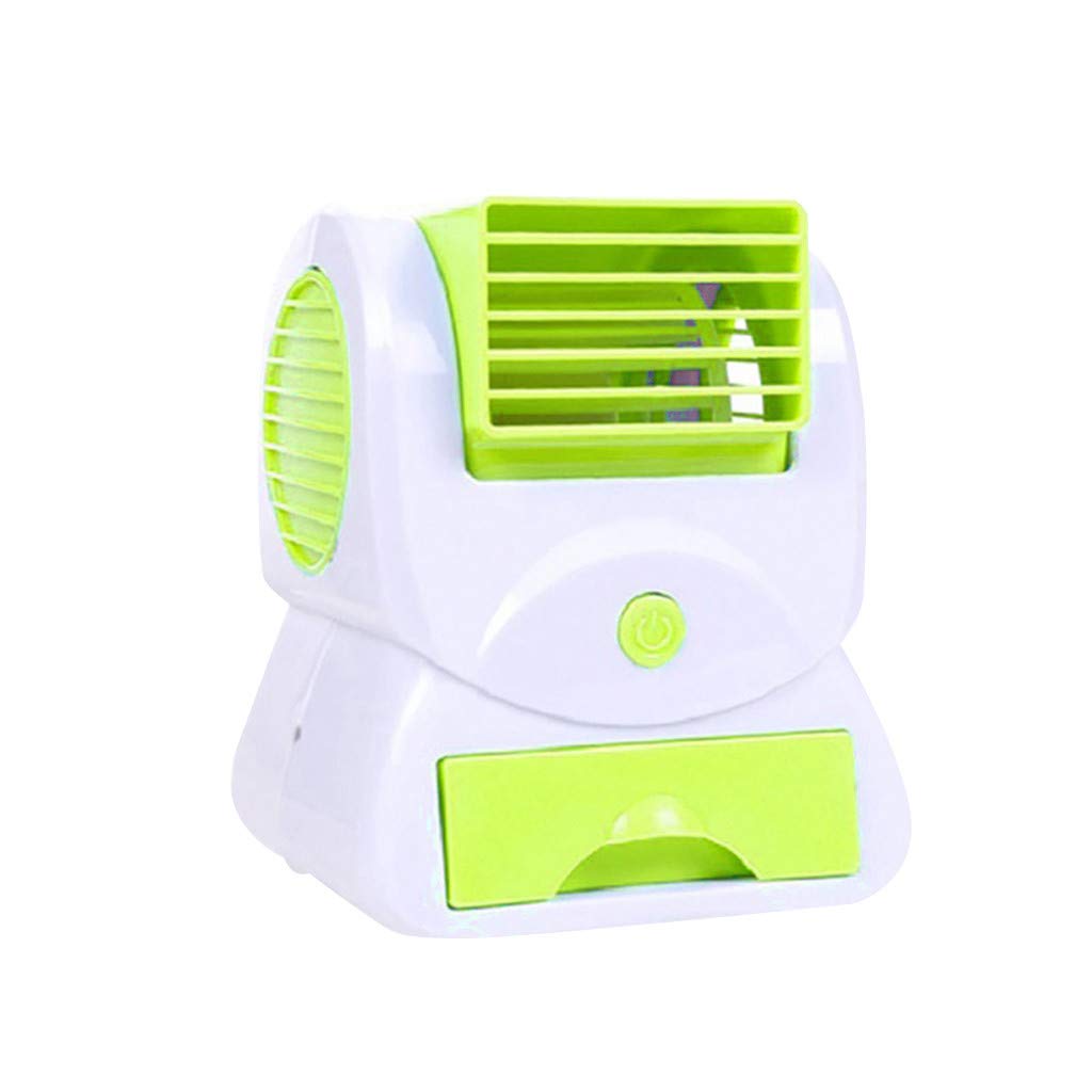 The 10 Best Mini Small Fan Cooling Portable Desktop Dual Bladeless Air Conditioner Usb New