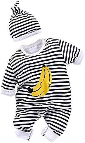 エルフ ベビー Fairy Baby ベビー服 男の子 女の子 ロンパース 新生児服 ブランド激安セール会場 春夏 肩開きカバーオール 長袖 出産祝い 二点セット プレゼント 帽子付き パジャマ