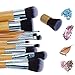 Makeup Brushes with Bamboo Handles Makeup Brush Set for Foundation Blending Blush Concealer Eye Face Powder Cream Cosmetics Kit