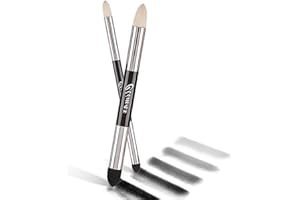 2 Pcs Blending Sponge Pen Double Headed Rub and Buff Washable Rubbing Sponge Brush Sketch Wipe Blending Stump Drawing Art Ble