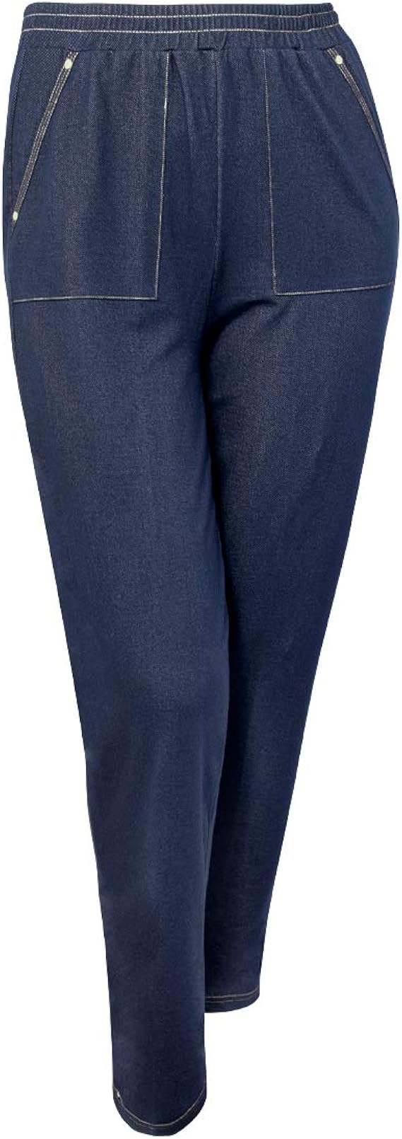 Casual Adaptive Wheelchair Jean Pants for Women Disabled Denim 2XL